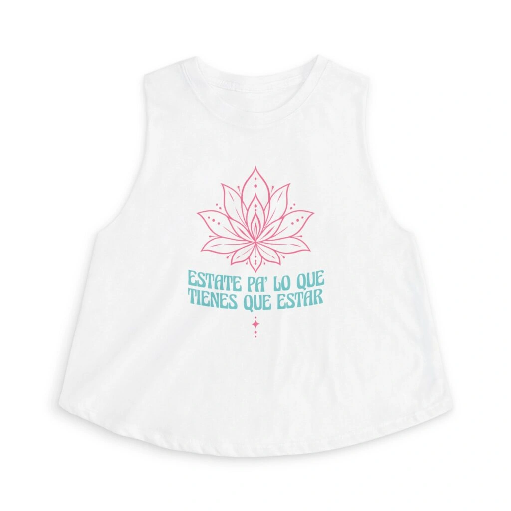 Crop Top | Lotus Flower
