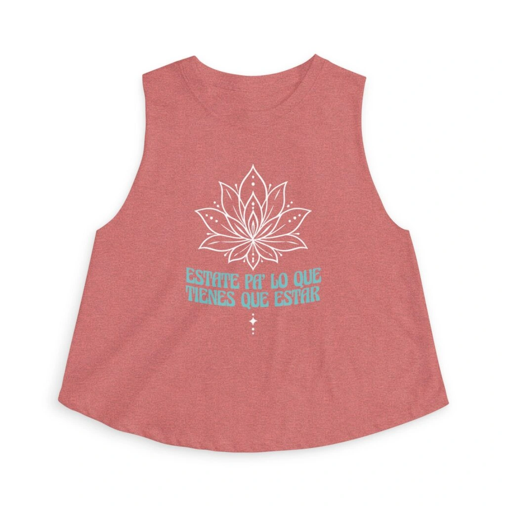 Crop Top | Lotus Flower