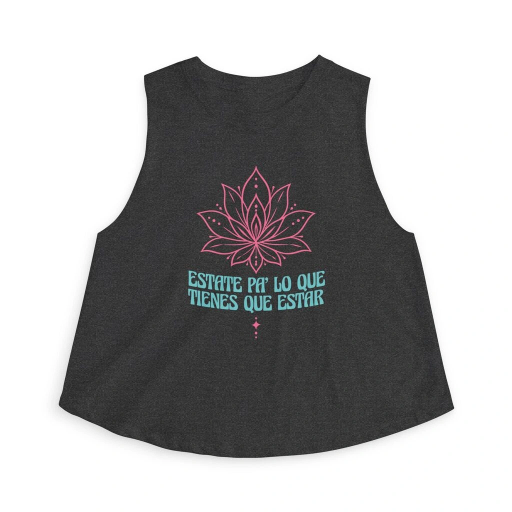 Crop Top | Lotus Flower