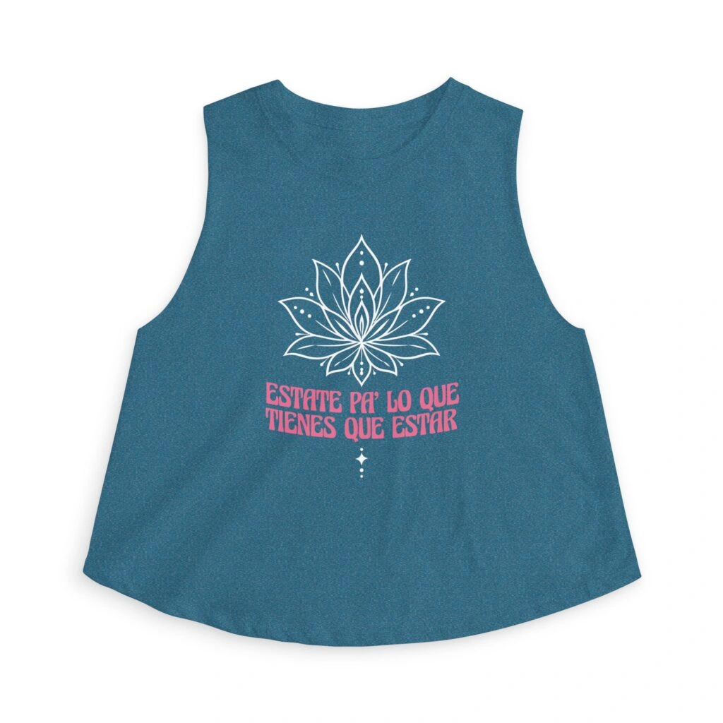 Crop Top | Lotus Flower
